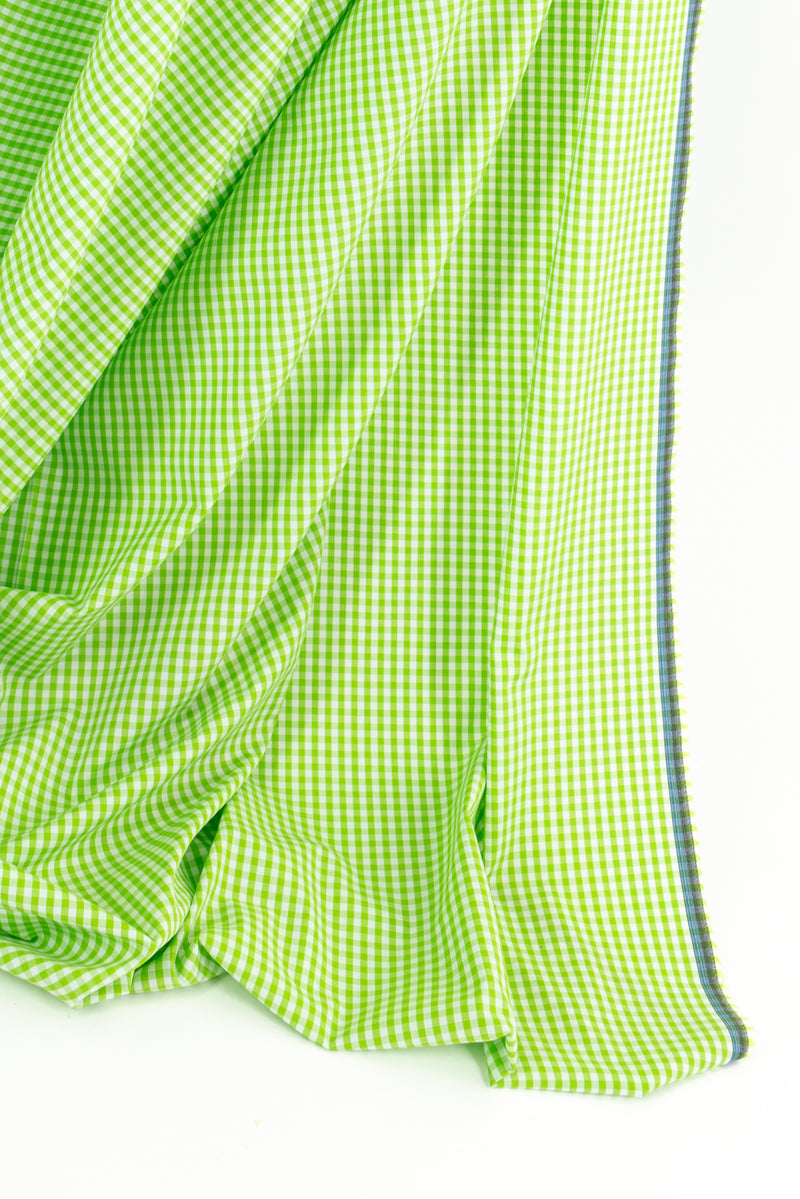 Limesicle Japanese Cotton Gingham Woven