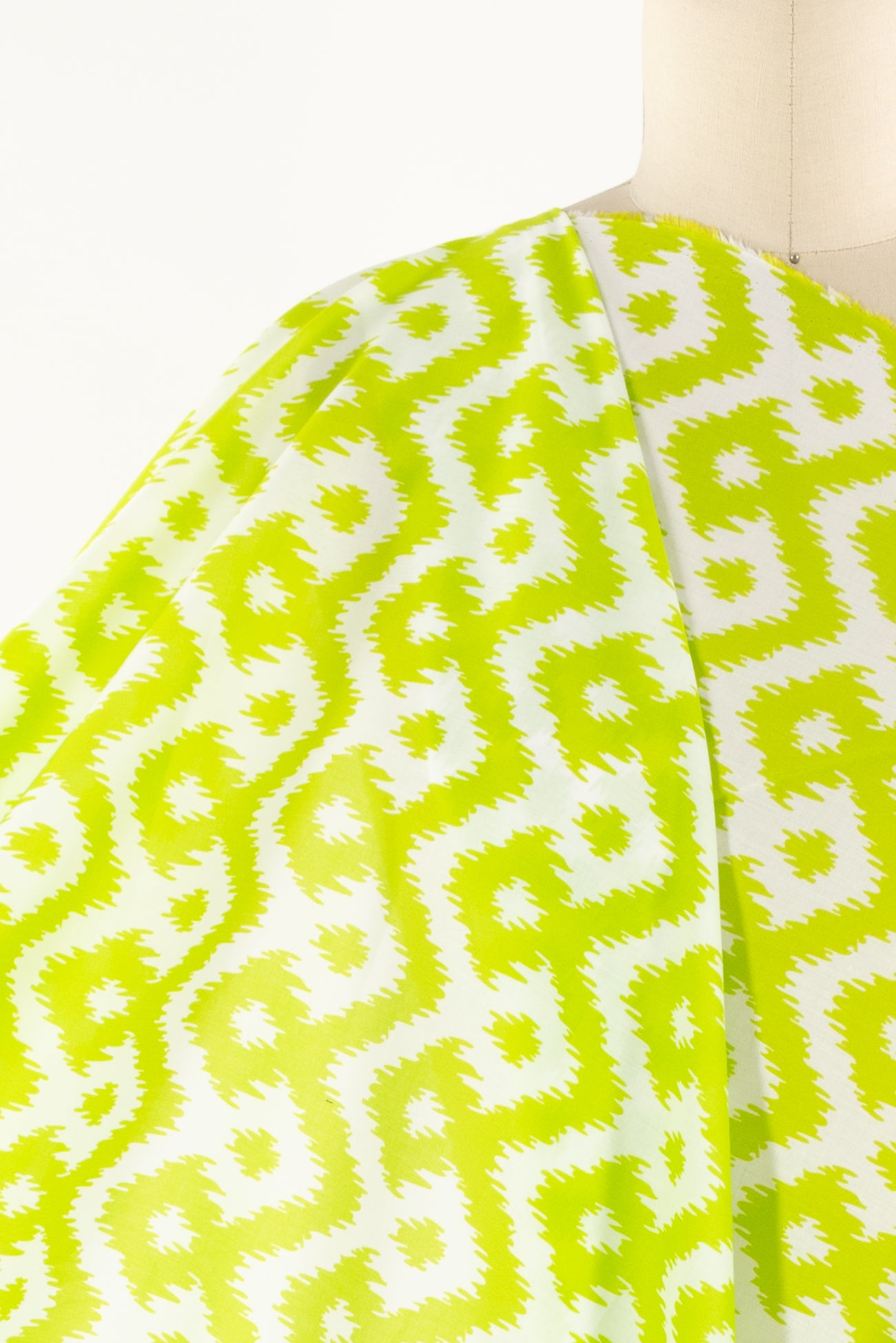 Lime Spritz Italian Cotton Woven