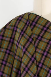 Linden Plaid Cotton Flannel Woven