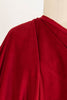 Lipstick Red Italian Cotton Corduroy - Marcy Tilton Fabrics