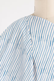 Lucca Stripe Danish Cotton/Spandex Knit