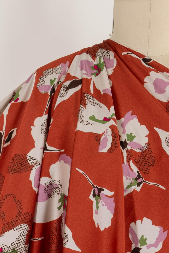 Lucy Poly Charmeuse Woven - Marcy Tilton Fabrics