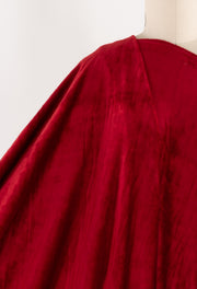Lush Ruby Velour Knit