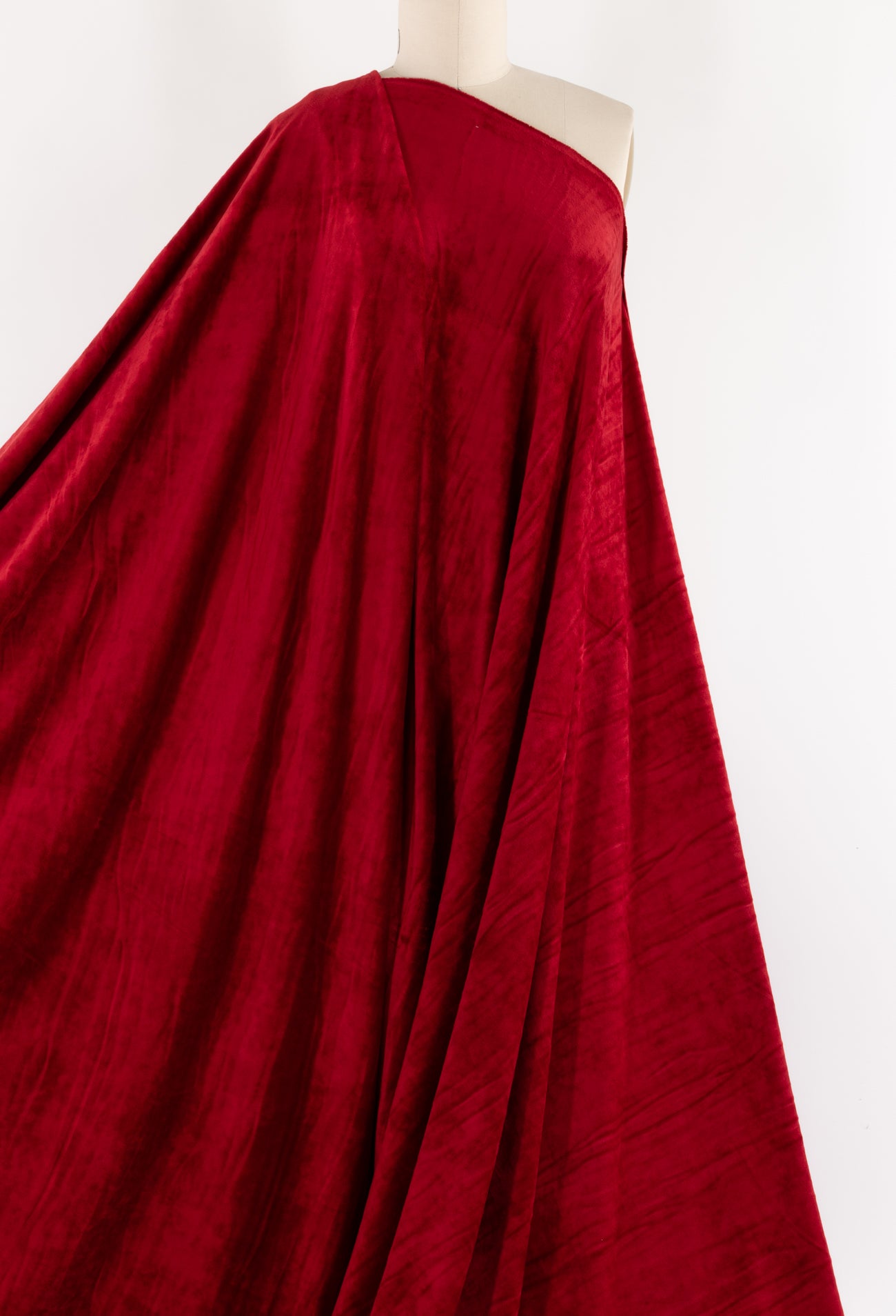 Lush Ruby Velour Knit