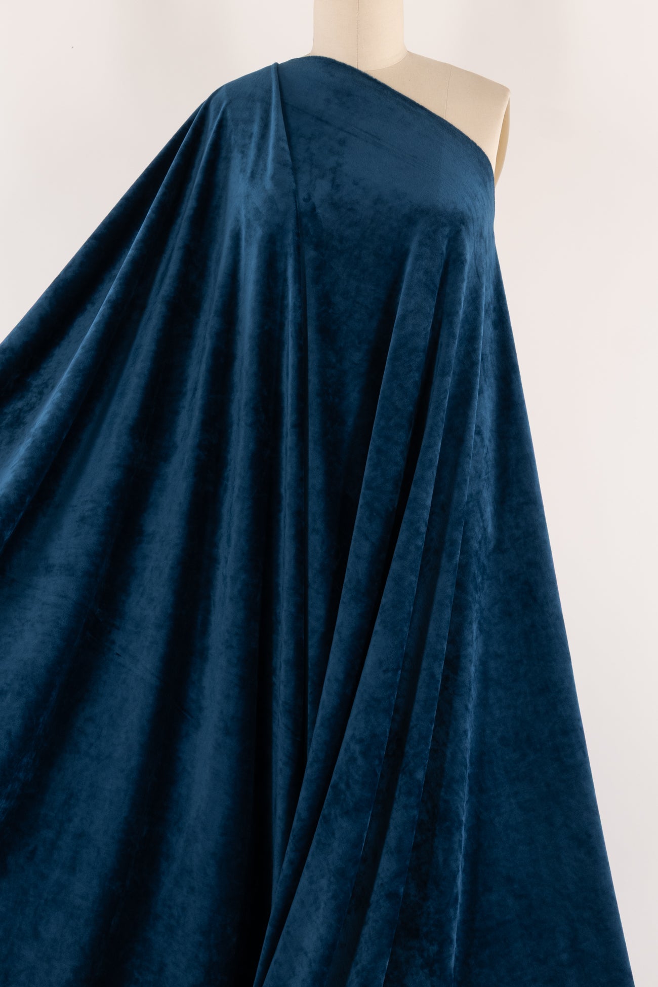 Lush Sapphire Velour Knit