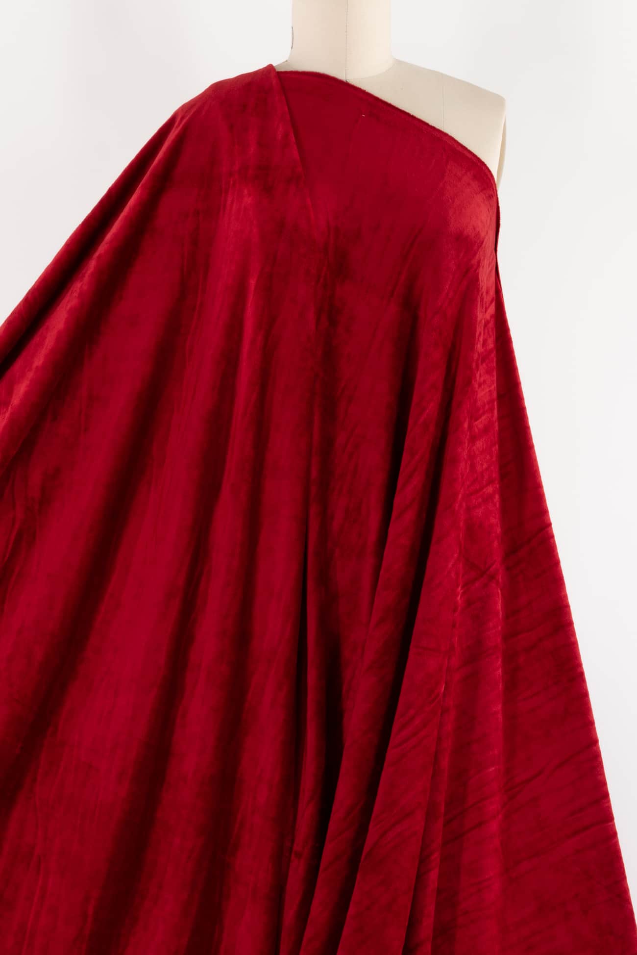 Lush Ruby Velour Knit