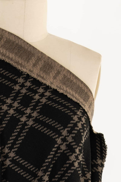 Madison Plaid Italian Double Knit - Marcy Tilton Fabrics