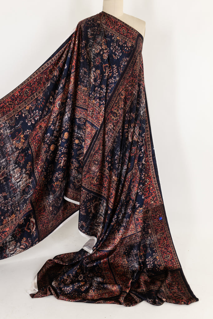 Magic Carpet Silk Charmeuse Woven - Marcy Tilton Fabrics