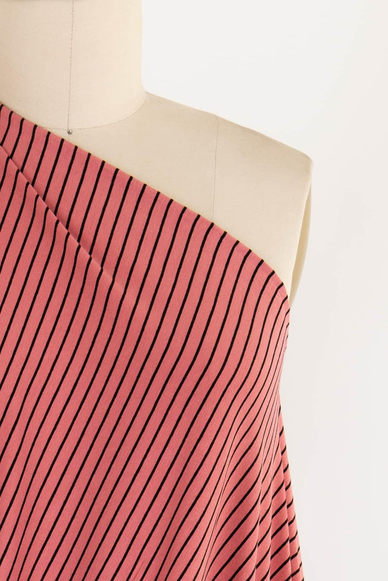 Main Line Stripe USA Knit - Marcy Tilton Fabrics