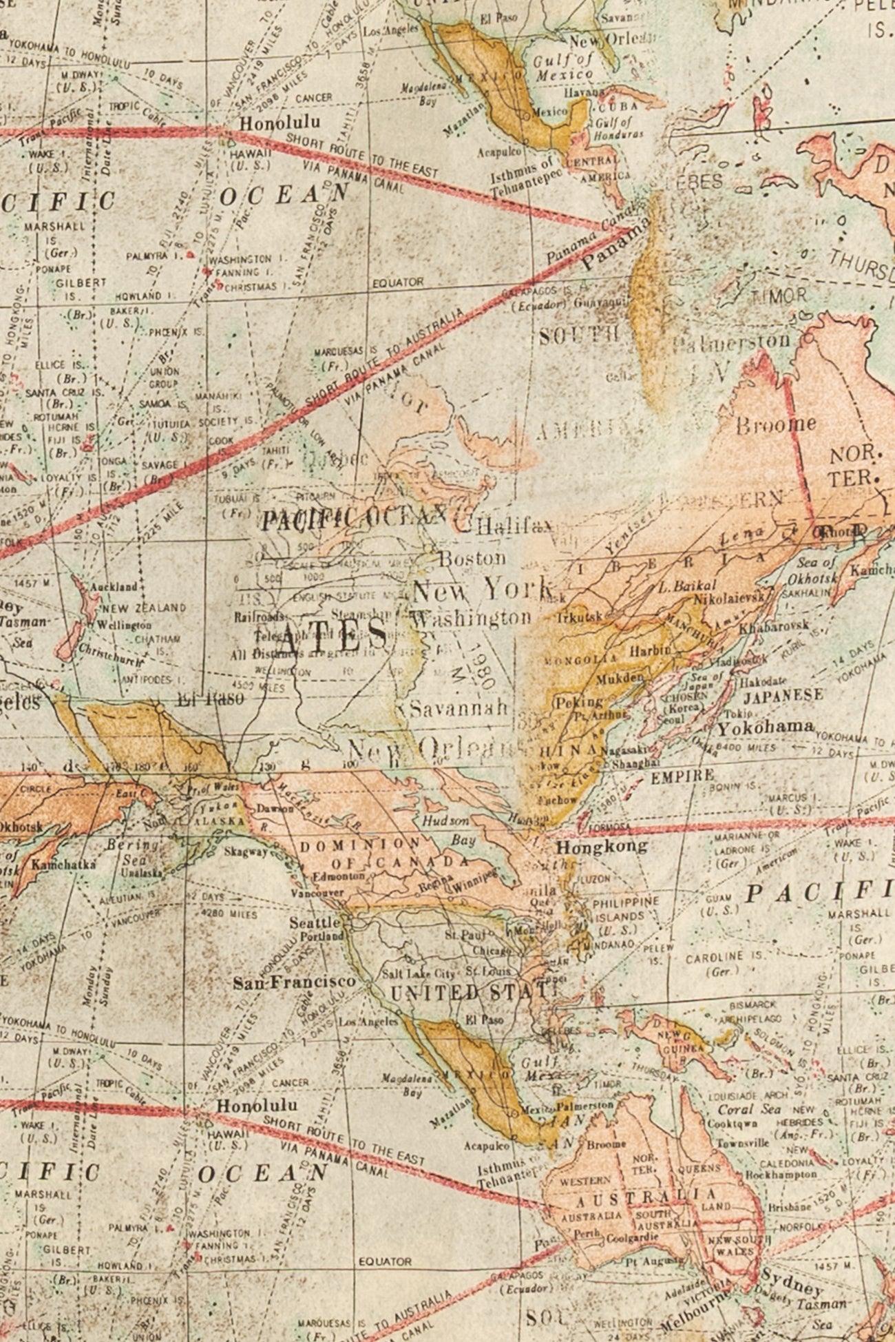 Mapquest Cotton Woven