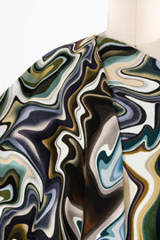 Marbled Italian Ponte Knit
