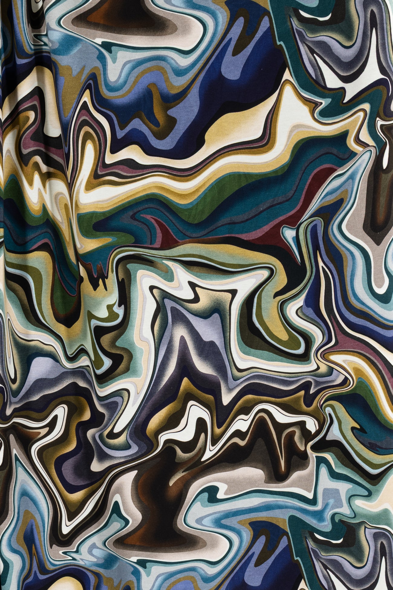 Marbled Italian Ponte Knit