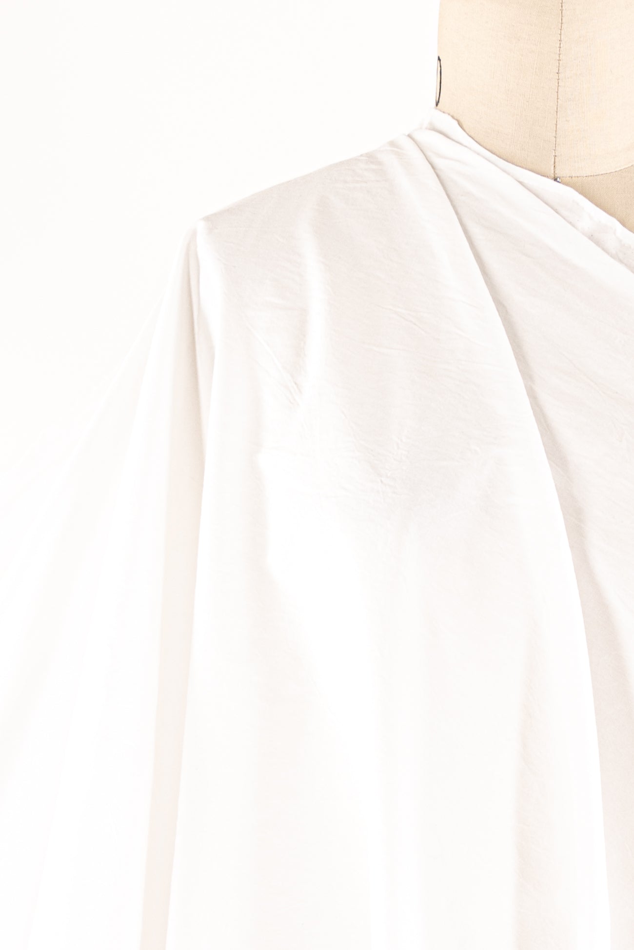 Marshmallow White Crushed Cotton