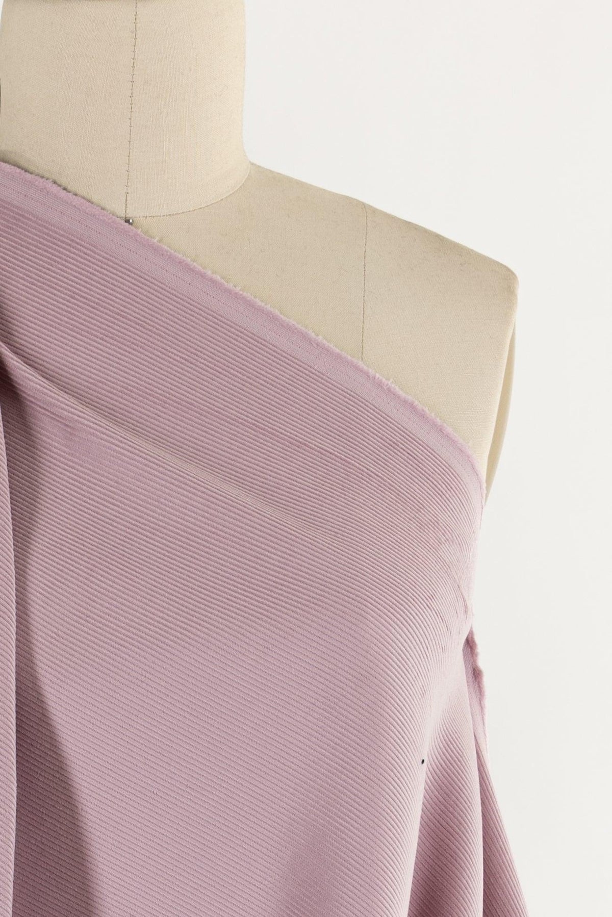 Mauve Pink Cotton Corduroy Woven - Marcy Tilton Fabrics