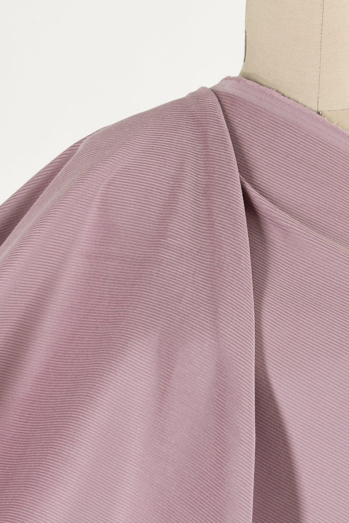 Mauve Pink Cotton Corduroy Woven - Marcy Tilton Fabrics