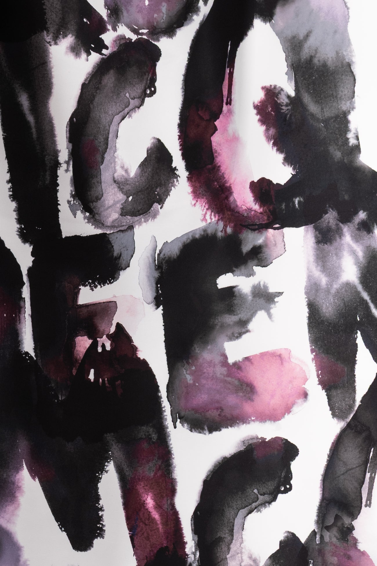 McQueen Graffiti Italian Poly Faille Woven