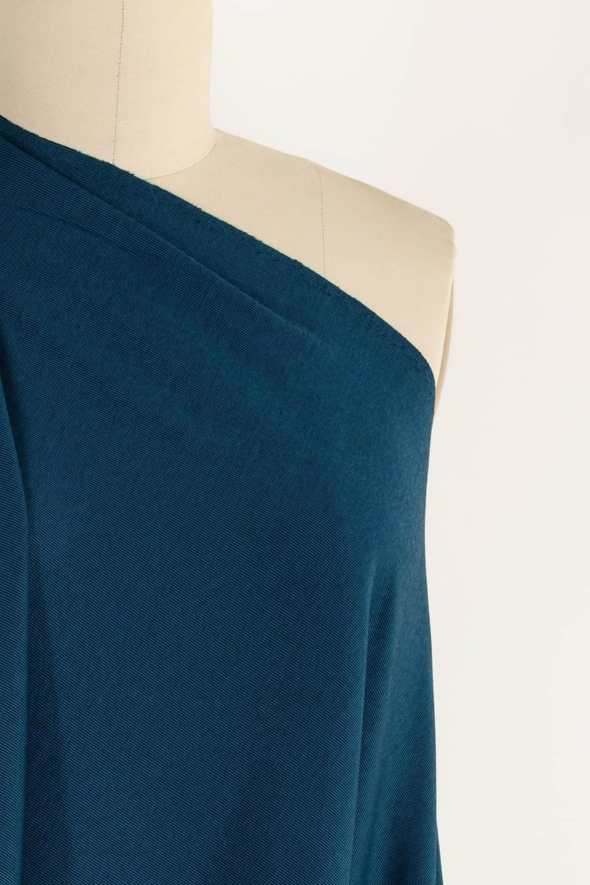 Mediterranean Blue Italian Cotton Knit - Marcy Tilton Fabrics