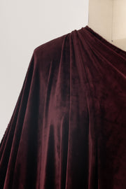 Lush Merlot Velour Knit