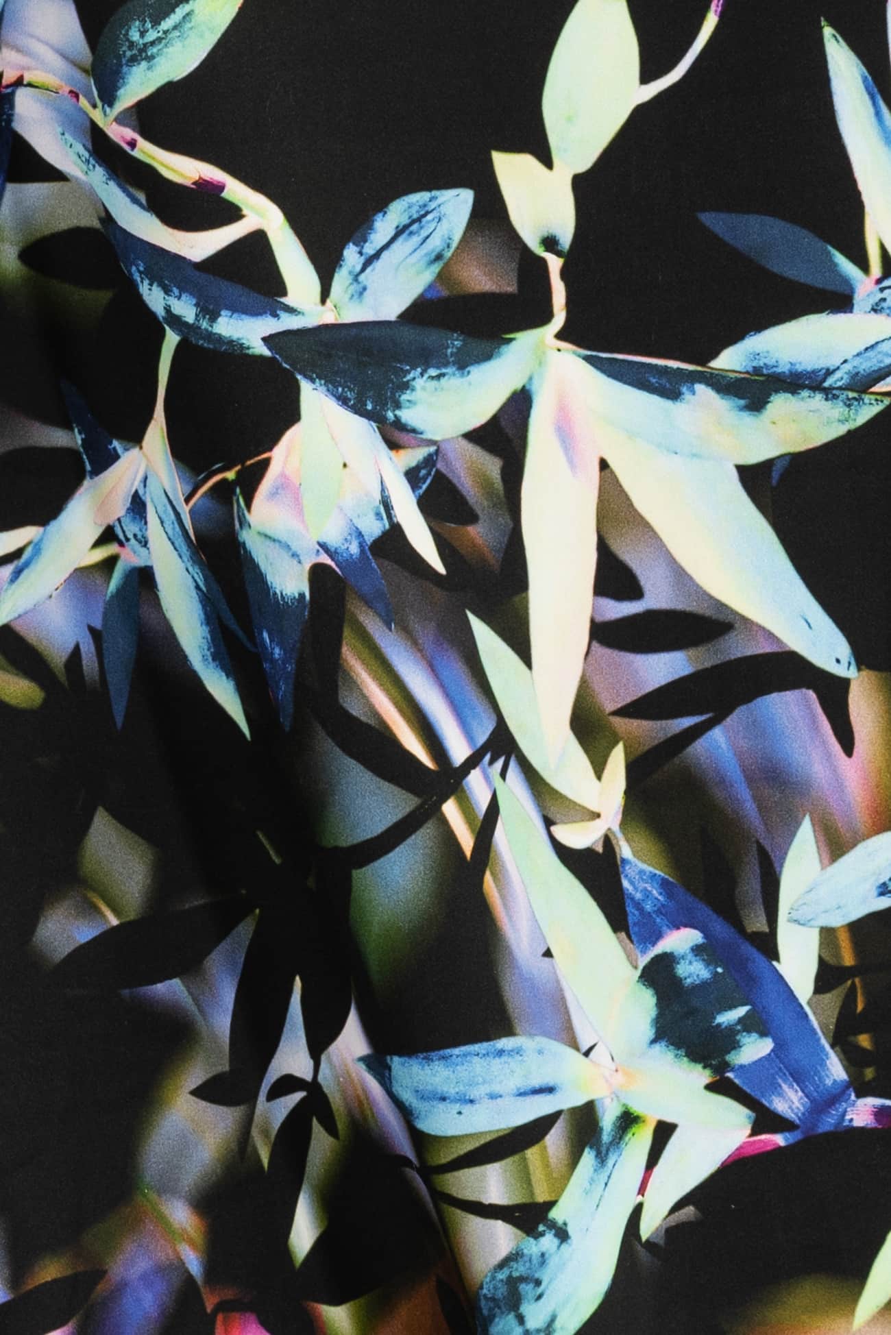 Midnight In The Garden Stretch Cotton Woven - Marcy Tilton Fabrics