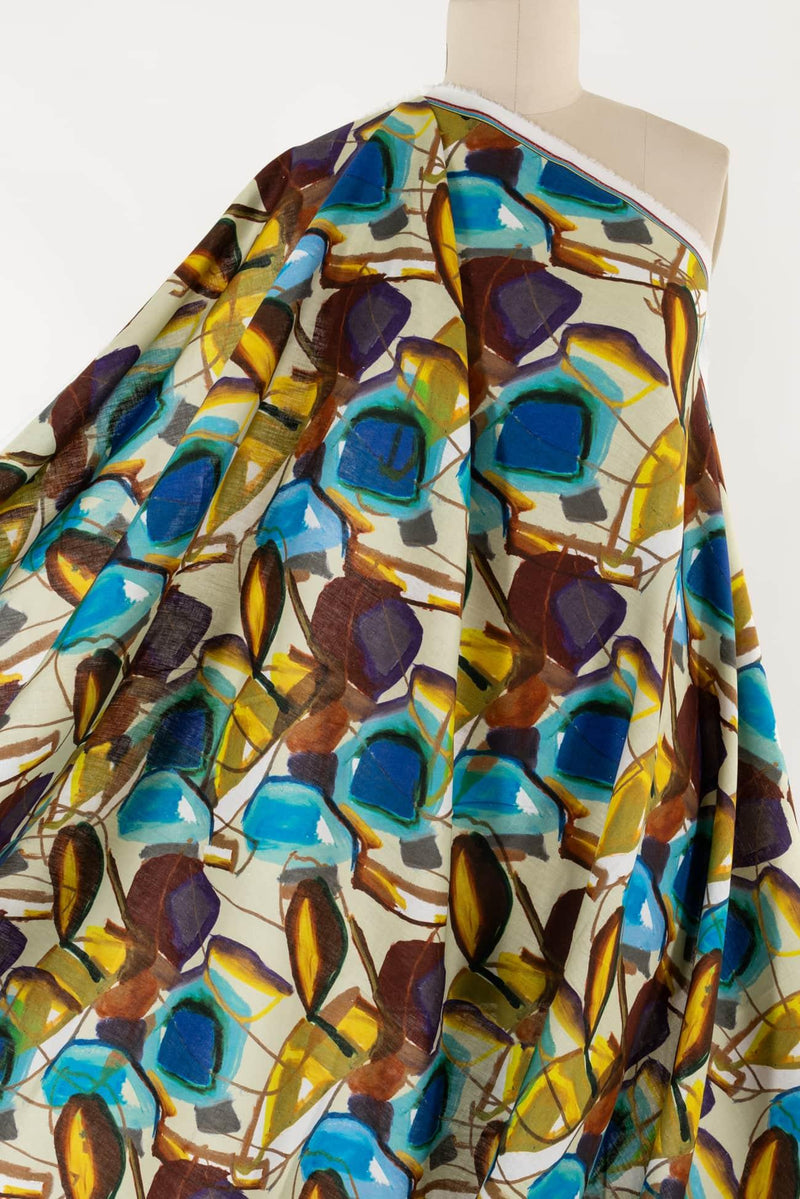 Miramar Linen Woven - Marcy Tilton Fabrics