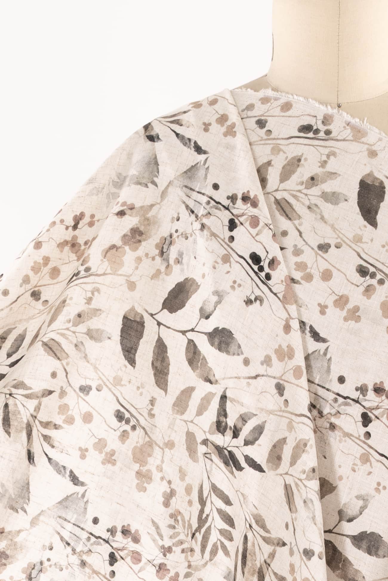 Misty Meadow Linen Blend Woven