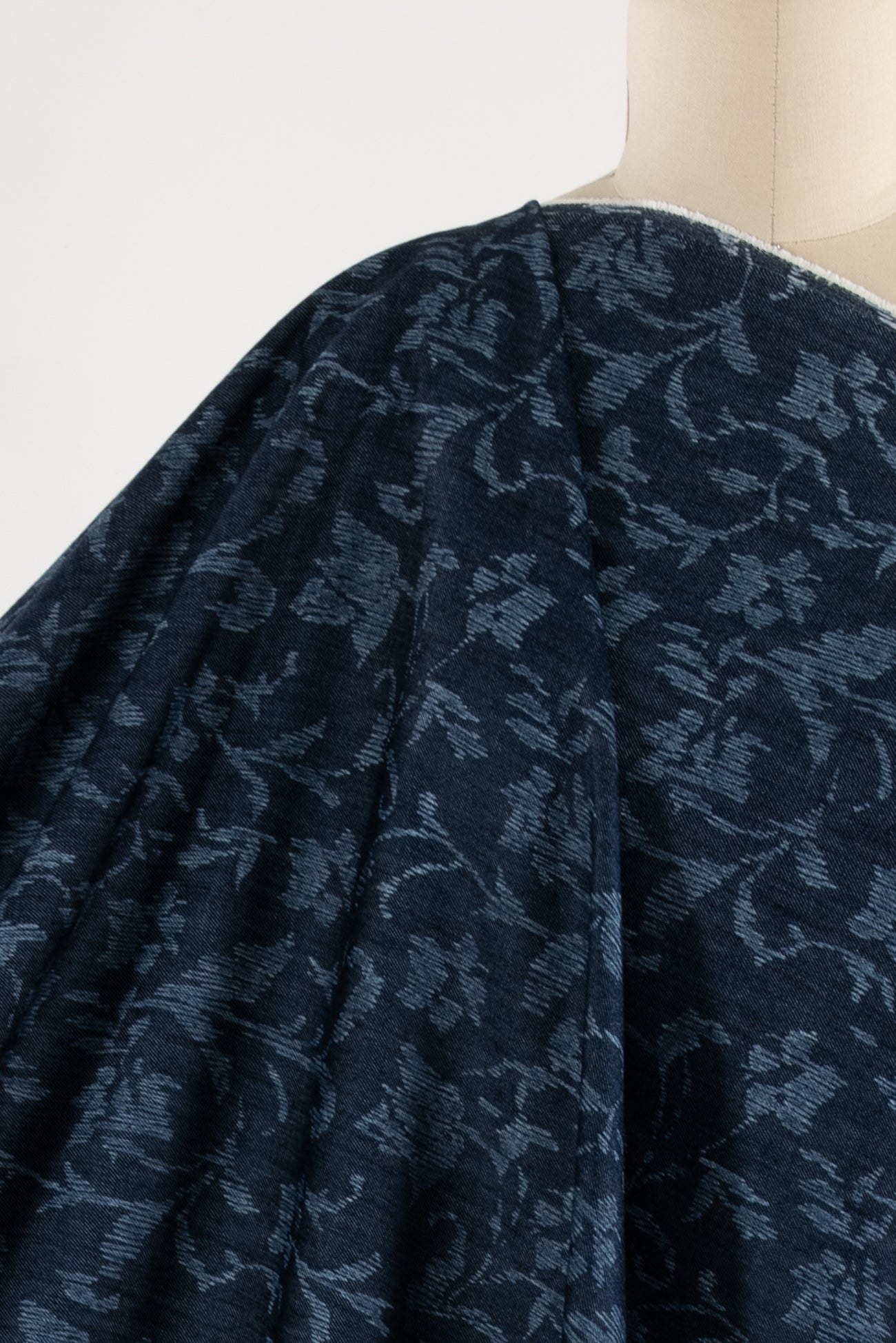 Mood Indigo Cotton Denim Woven