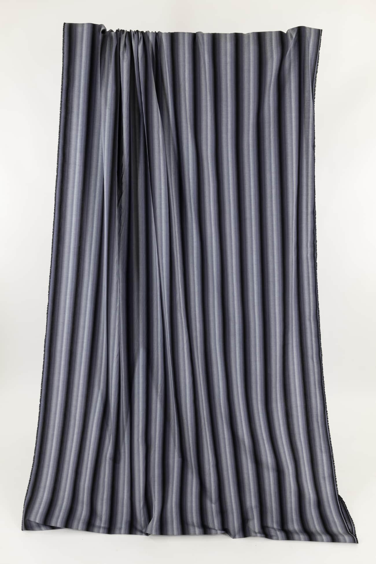 Moody Purple Stripe Japanese Cotton Woven - Marcy Tilton Fabrics