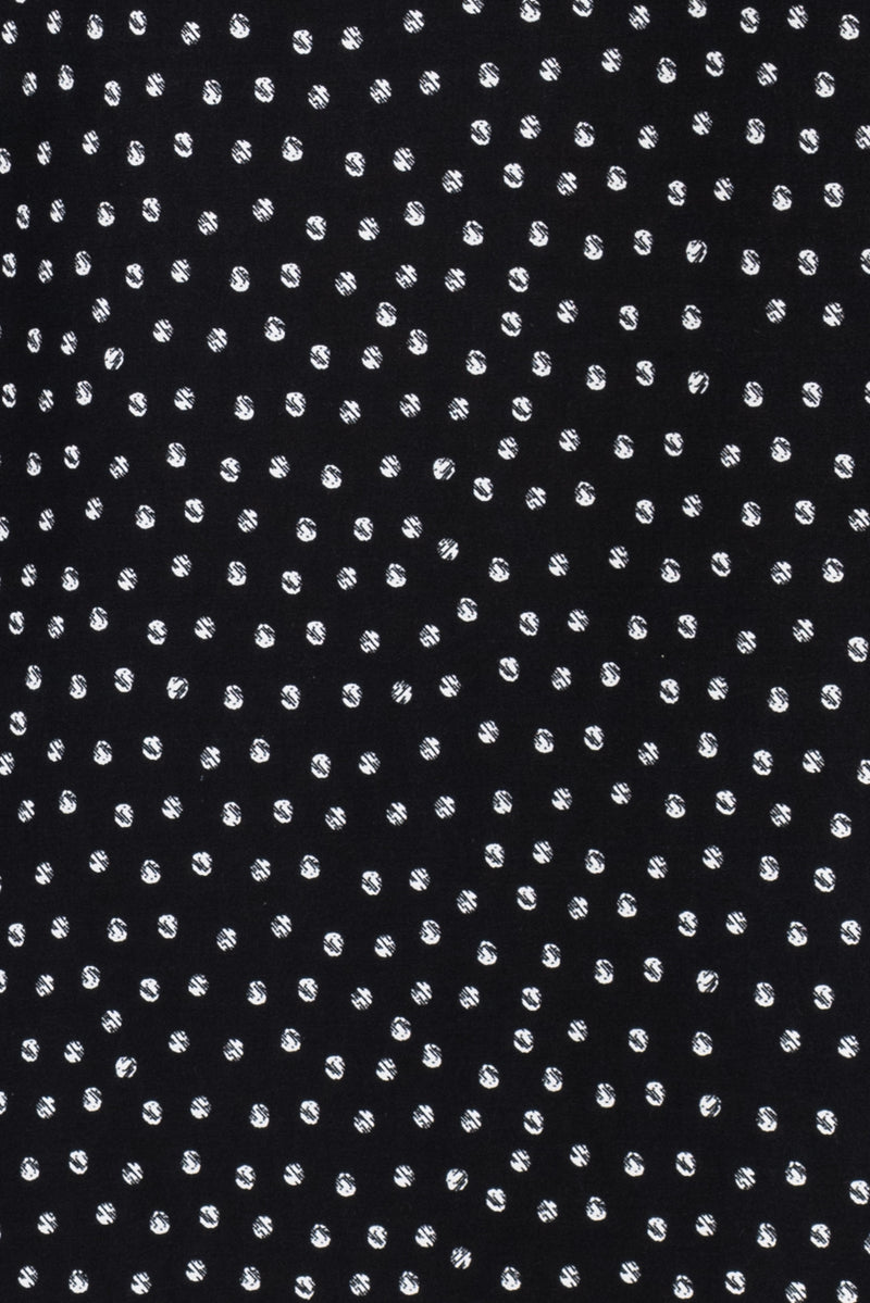 Ace Moonstone Dots Stretch Woven