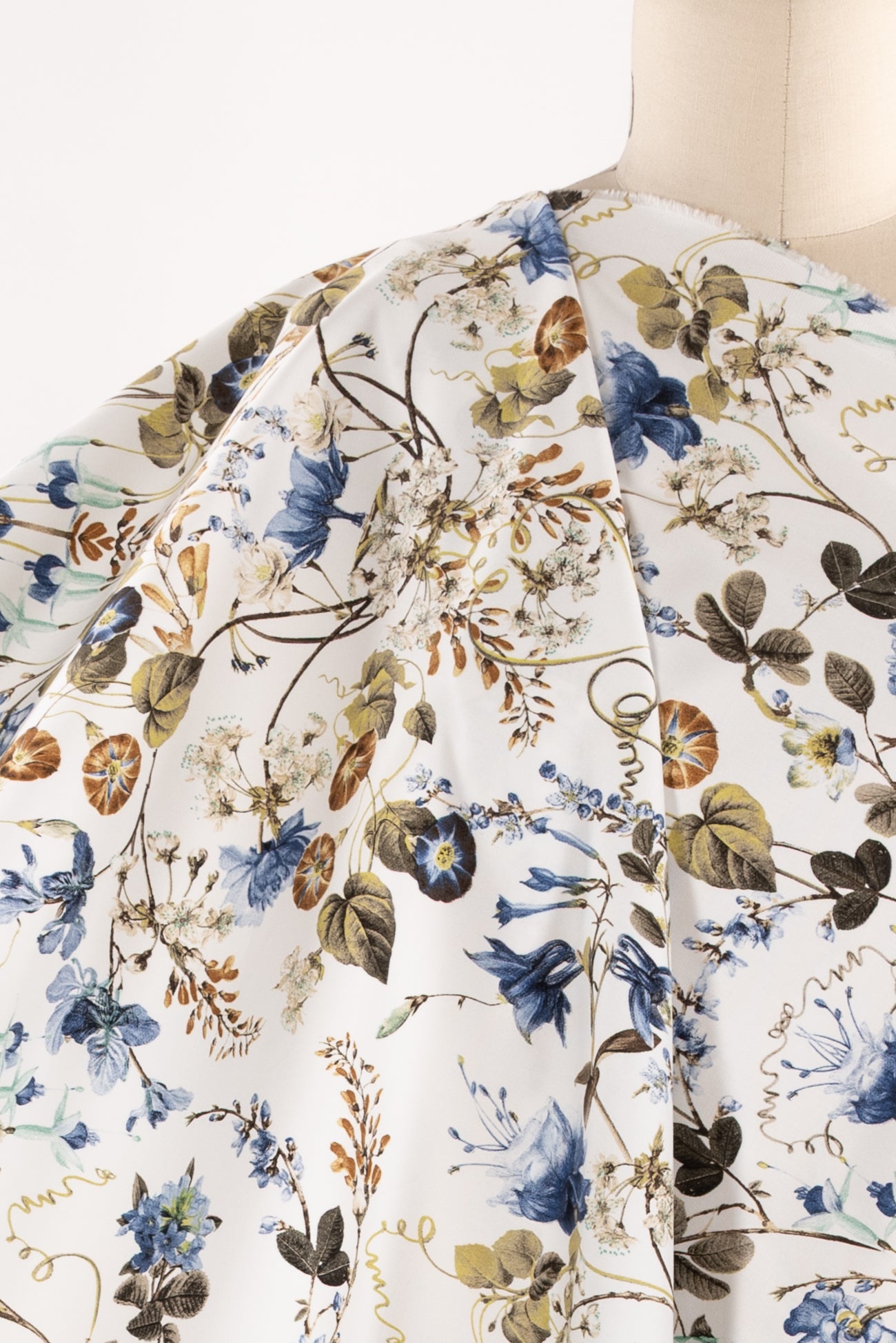 Morning Glorious Italian Stretch Cotton Woven