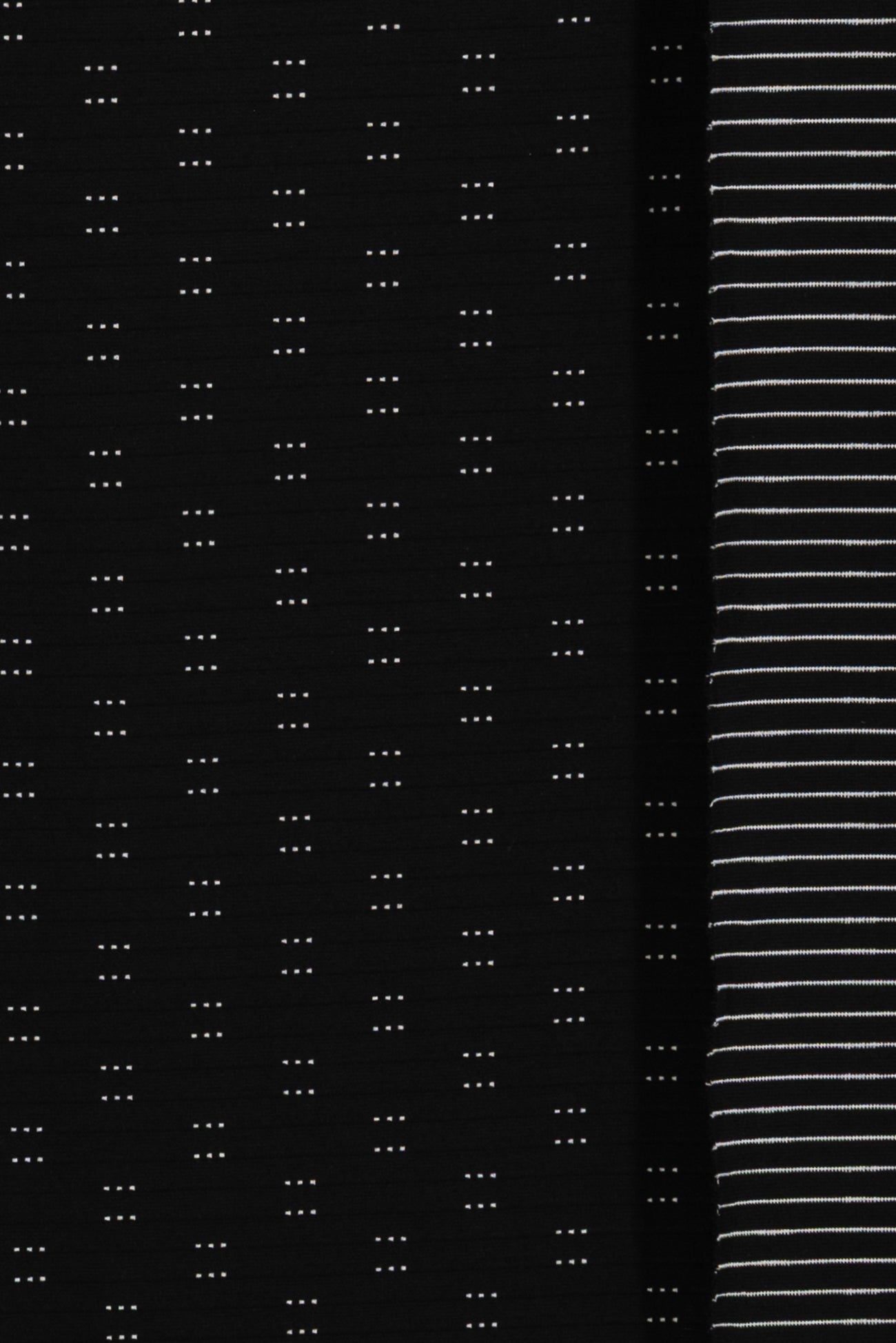 Morse Code Jacquard Double Knit