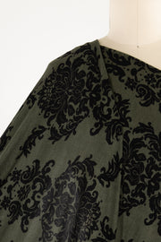 Moss Baroque Rayon Knit - ENDCUT