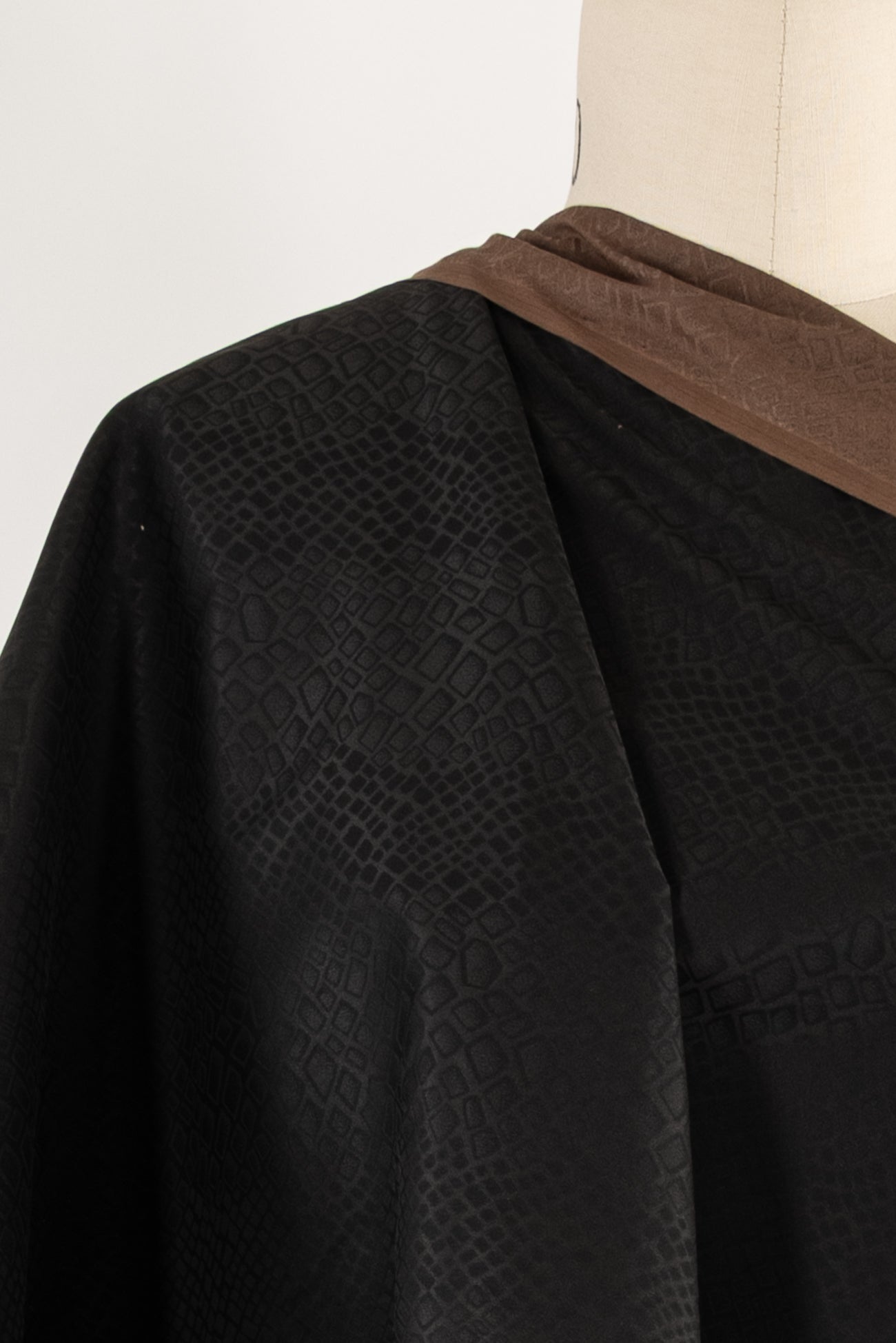 Mud Cloth Silk Jacquard Woven