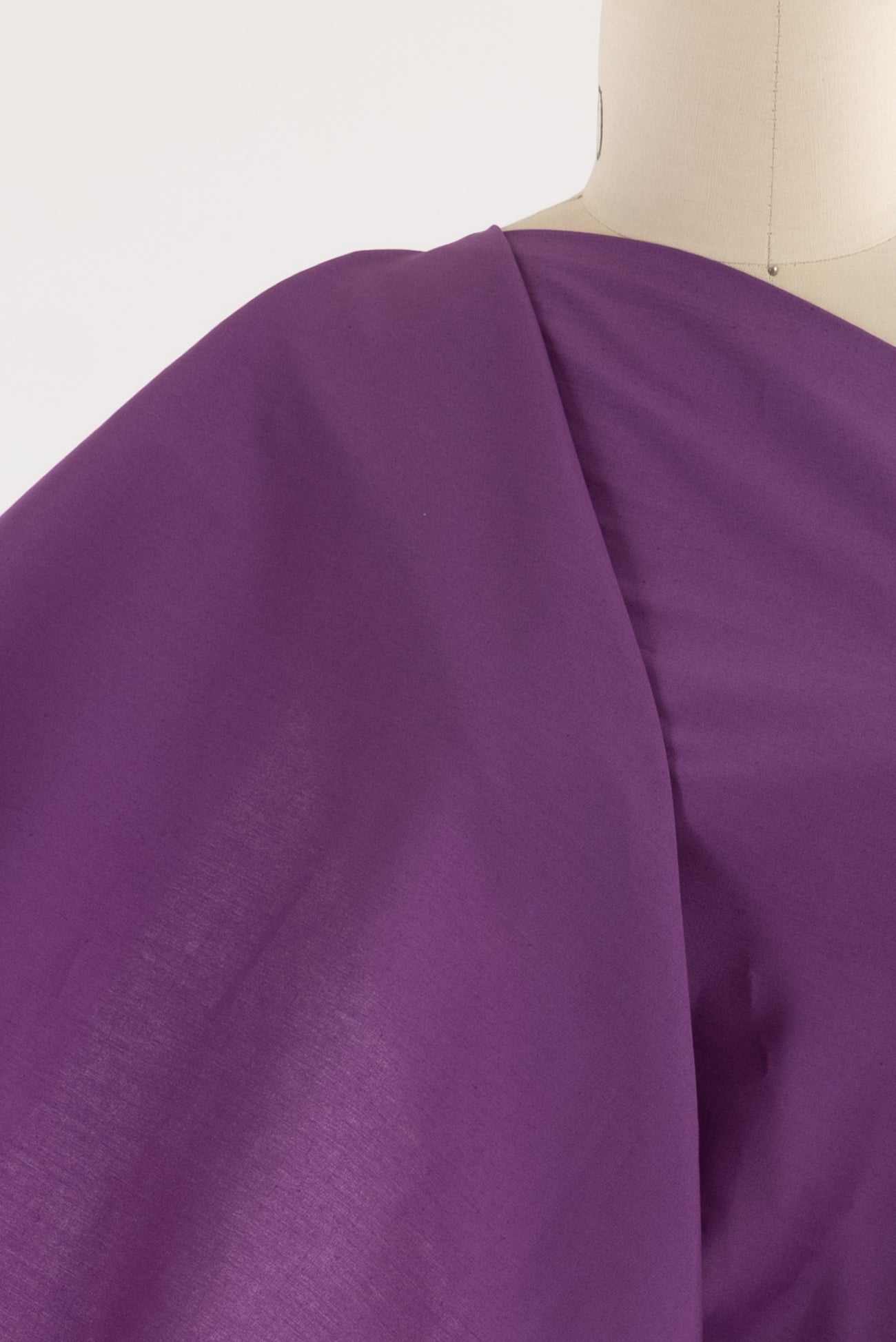 Mulberry Stretch Cotton Woven - ENDCUT