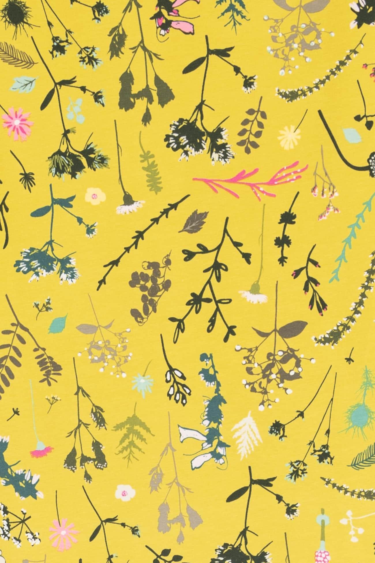 Mustard Field Cotton Knit - Marcy Tilton Fabrics