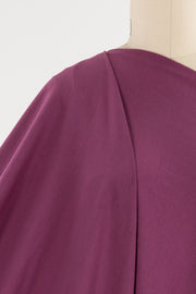 Muted Plum Danish Cotton/Spandex Knit