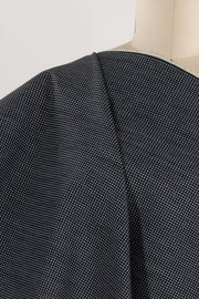 Nano Dot Stretch Denim Woven