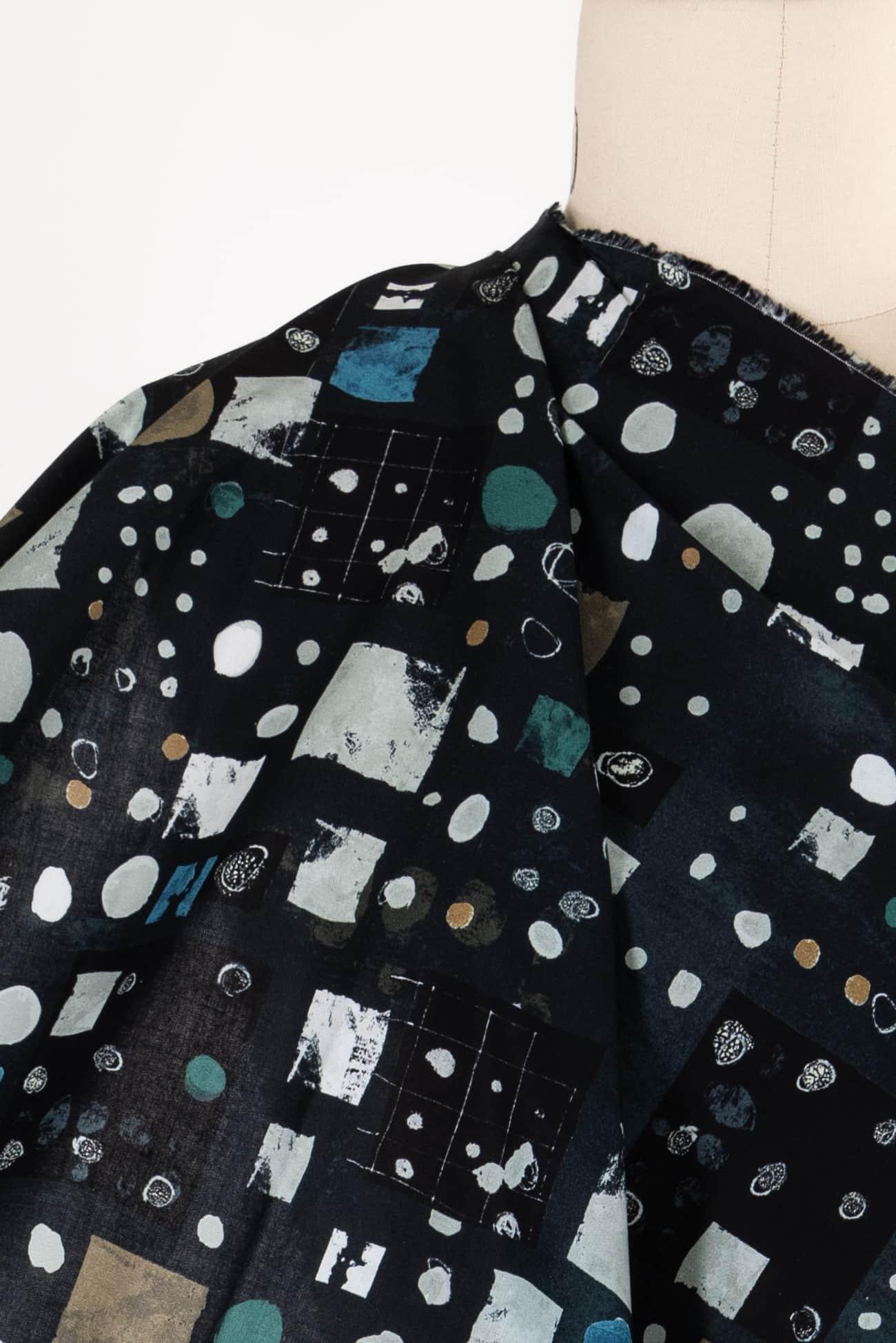 Night Dancer Cotton Woven - Marcy Tilton Fabrics