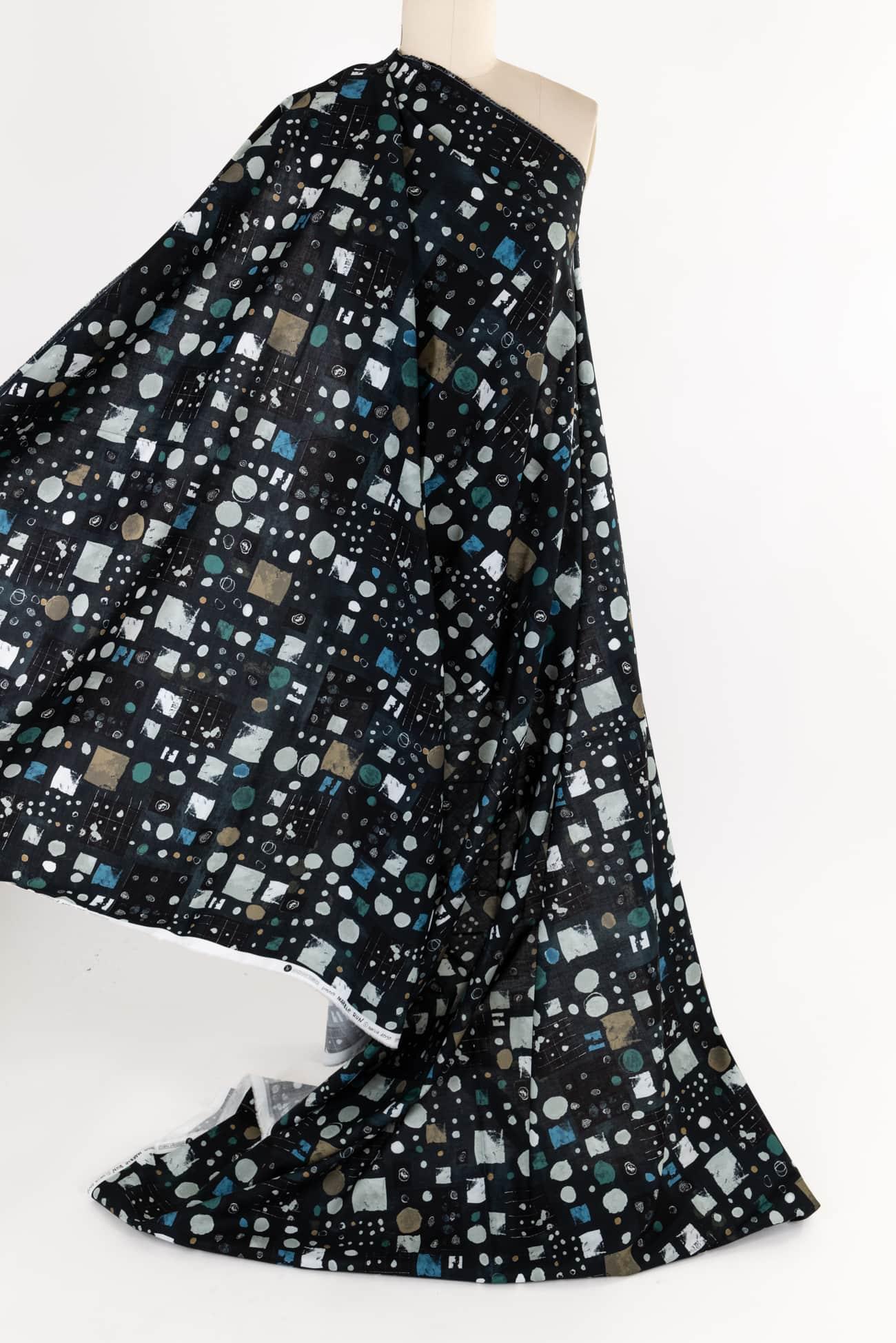 Night Dancer Cotton Woven - Marcy Tilton Fabrics