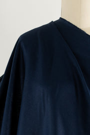 Nightfall Navy Euro Linen Woven