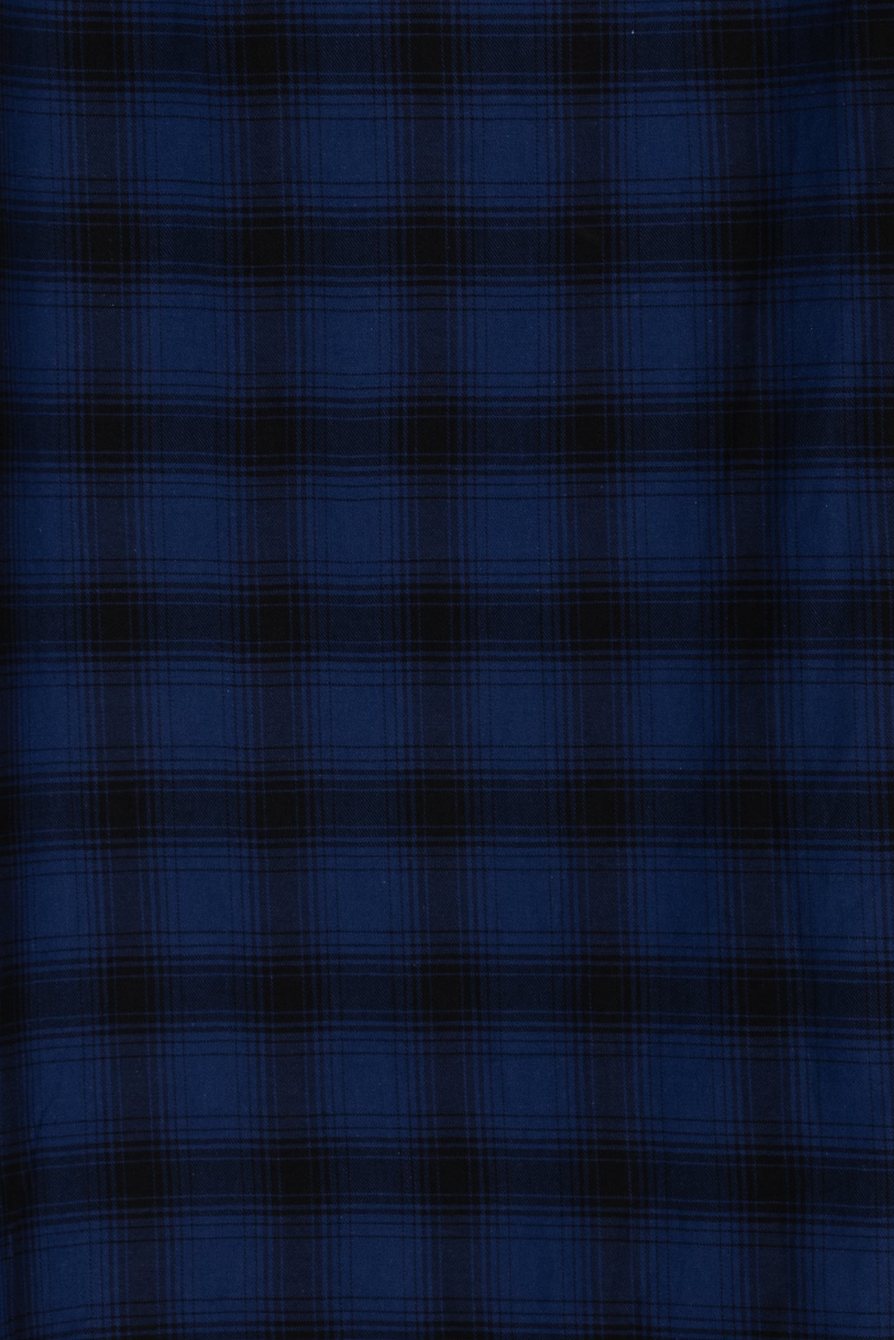 Ninja Indigo Shadow Plaid Japanese Cotton Woven