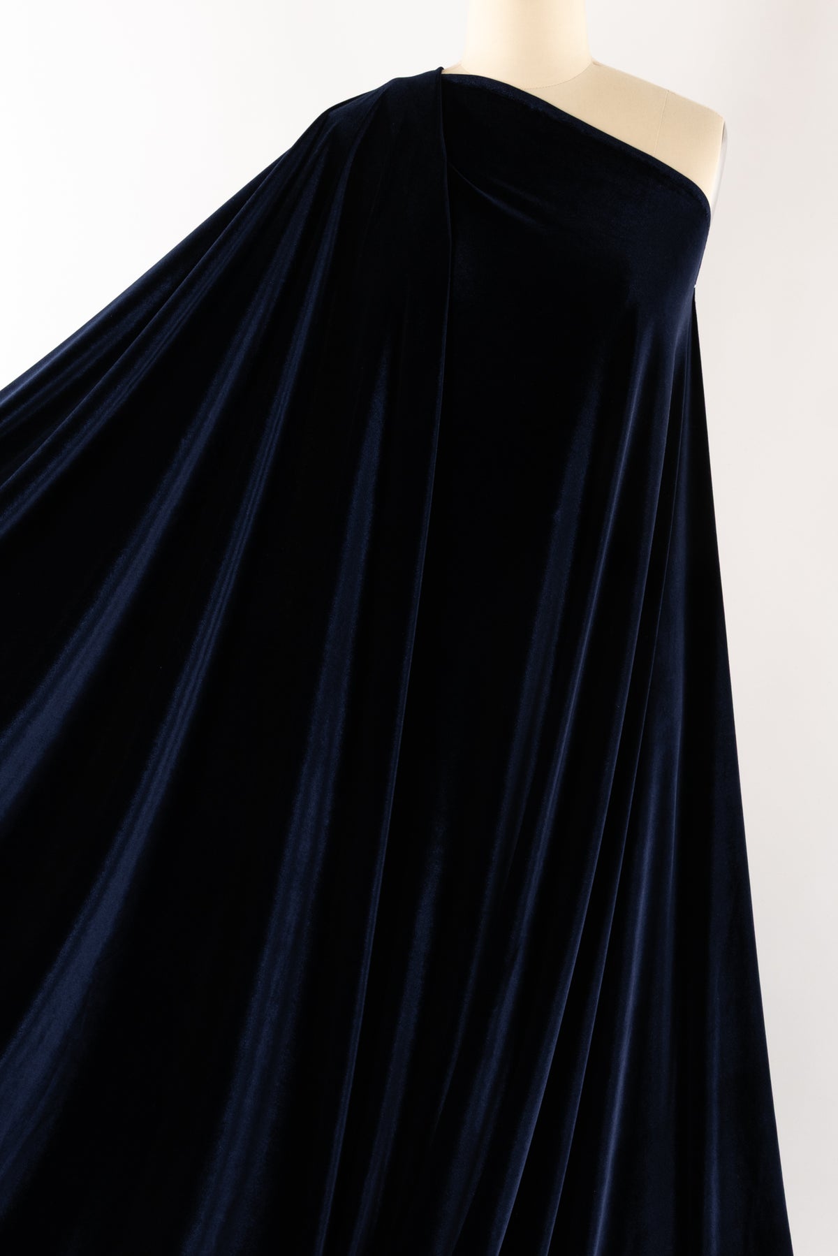 Nocturne Navy Velvet Knit