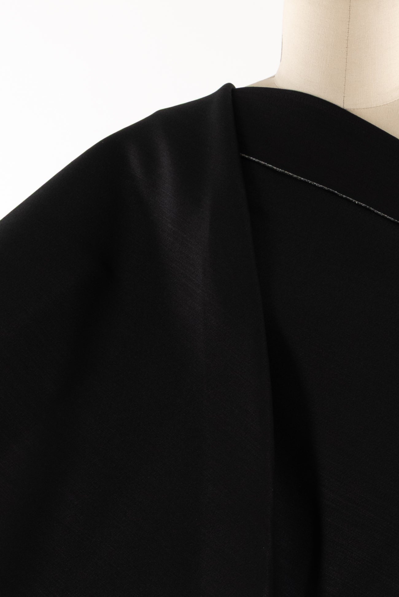 Noir Nuance Stretch Denim Woven