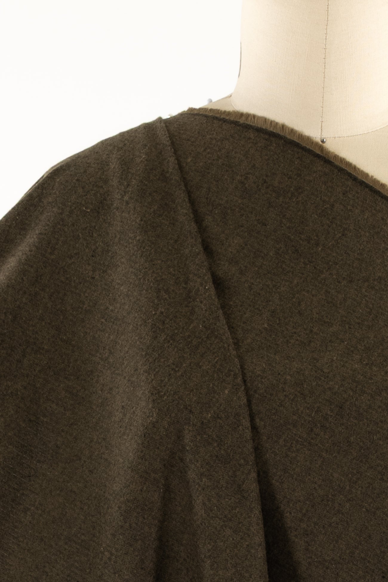 Noisette Cotton Flannel Woven