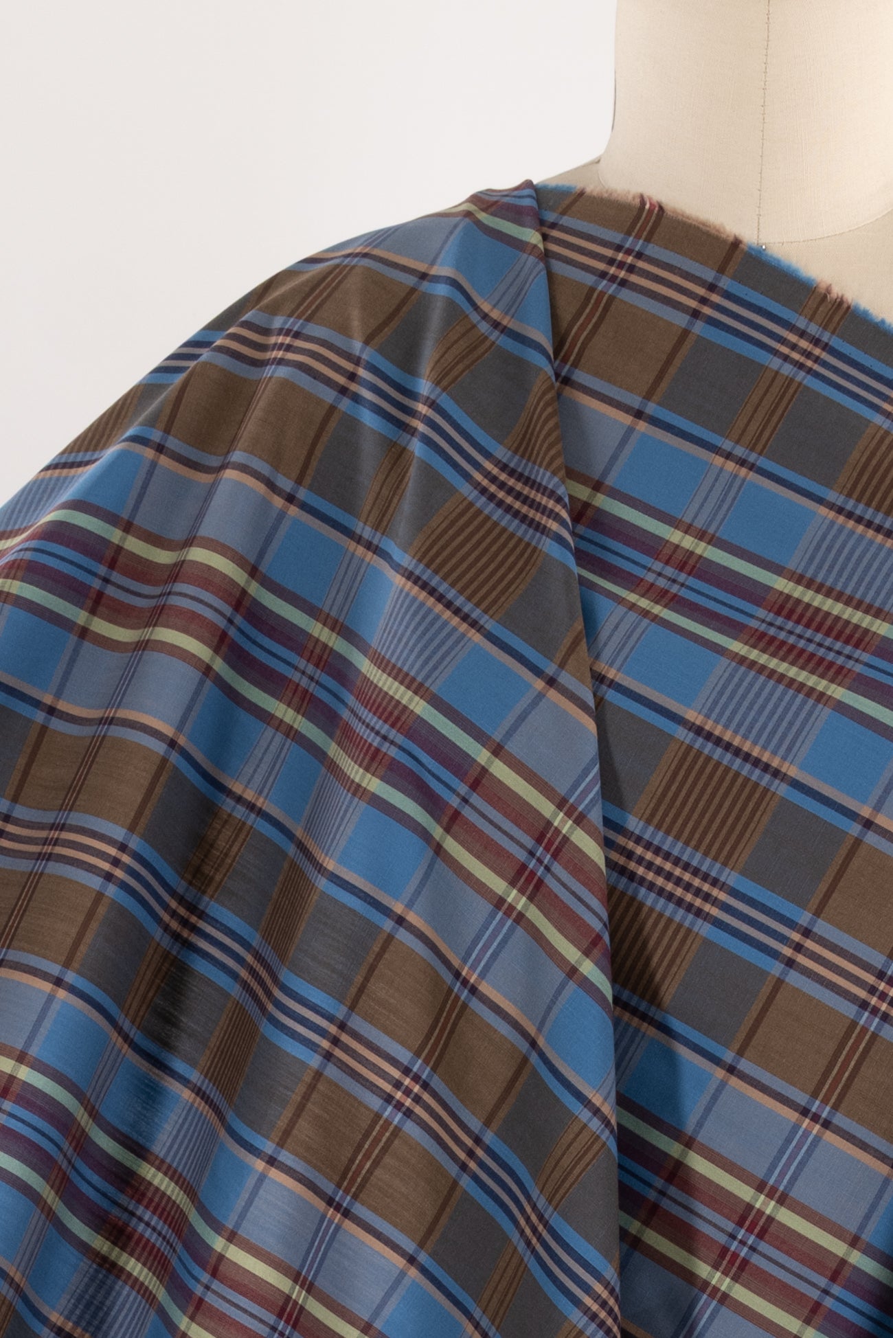 Norfolk Plaid Italian Cotton Woven