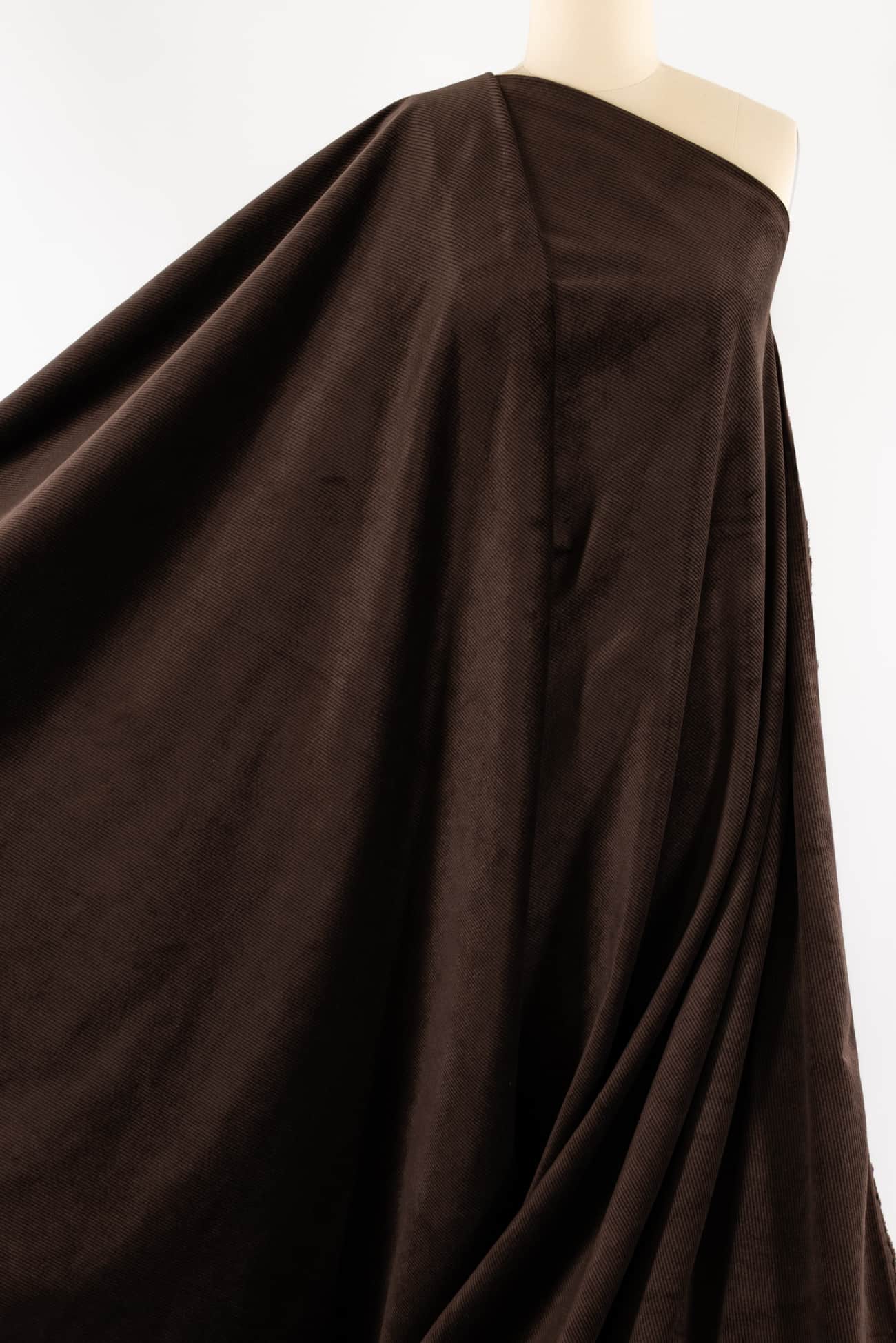 Nutella Cotton Stretch Corduroy Woven