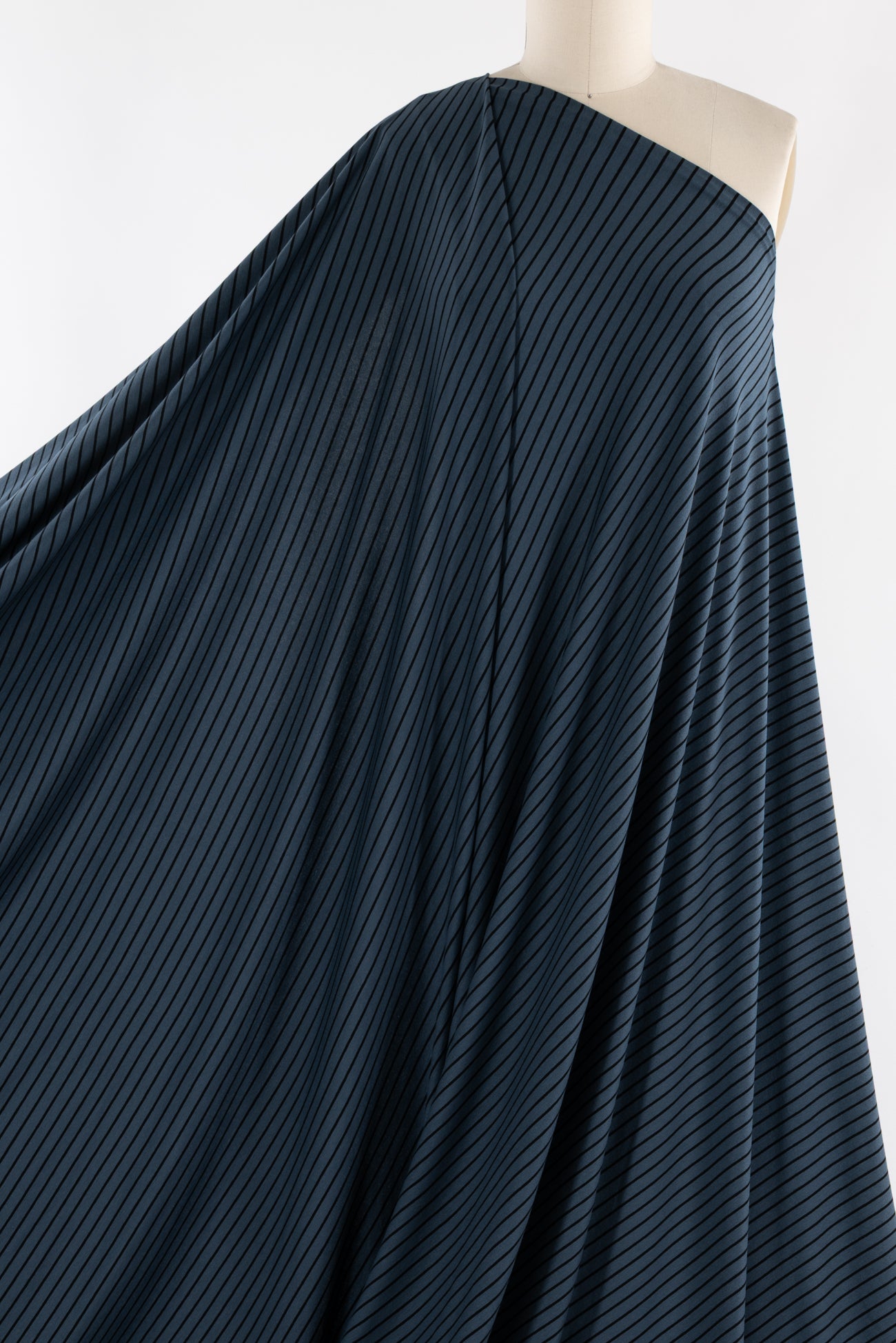 Ocean Blue Stripe USA Knit