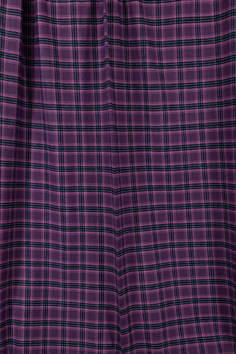 Oh Henry Plaid Cotton Flannel Woven - Marcy Tilton Fabrics