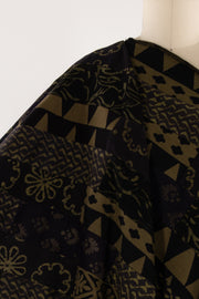 Olive Piecework Knit