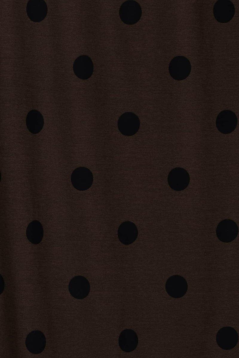 Olivia Dot Italian Cotton Knit - Marcy Tilton Fabrics