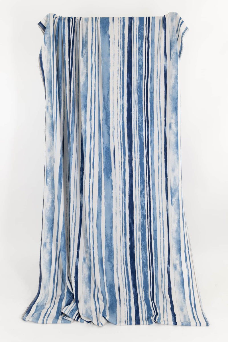 Pacifica Stripes Rayon/Linen Blend Woven